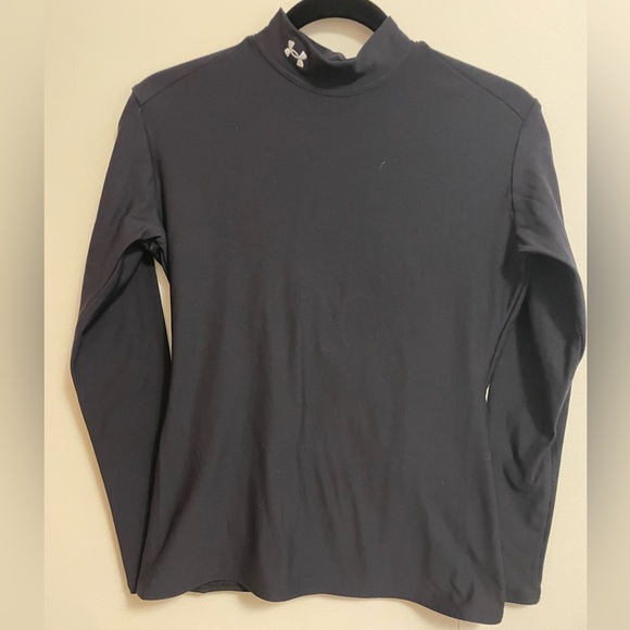 #13- UNDER ARMOUR-ColdGear® OG Woman’s Mock Long Sleeve - Picture 1 of 4
